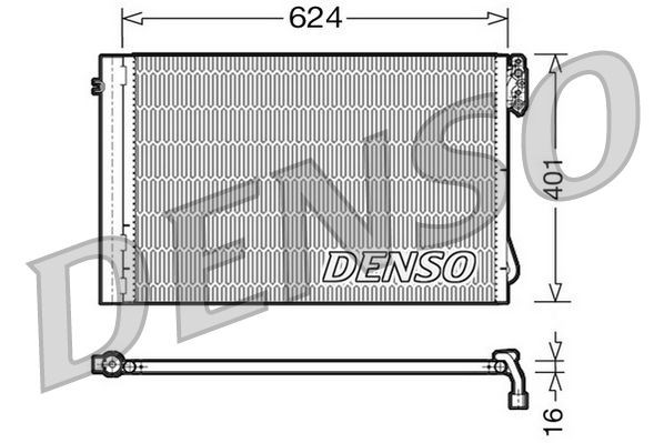 DCN05011 Denso Конденсатор
