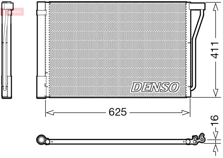 DCN05022 Denso Конденсатор