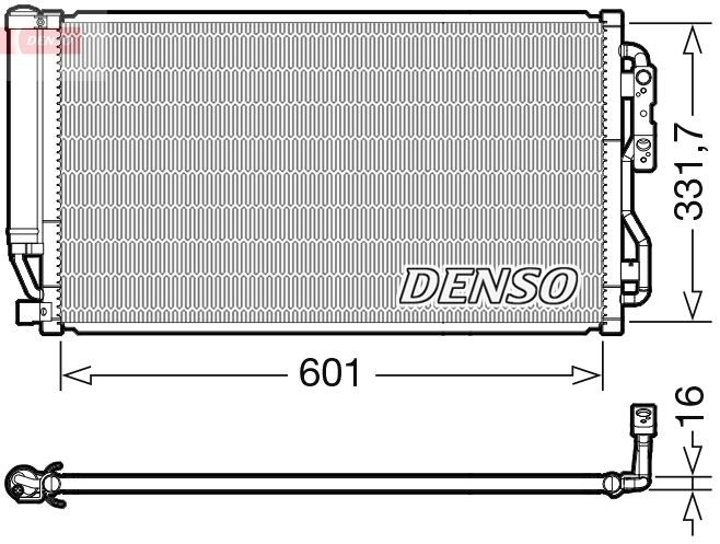 DCN05035 Denso Конденсатор