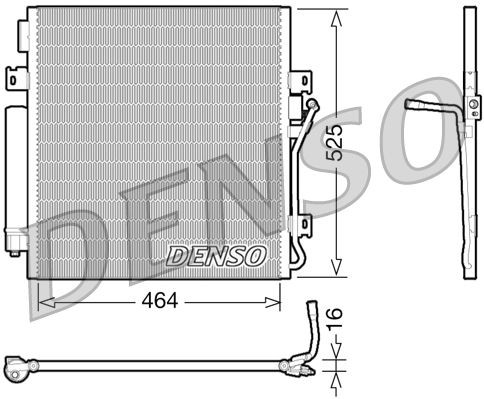 DCN06011 Denso Конденсатор