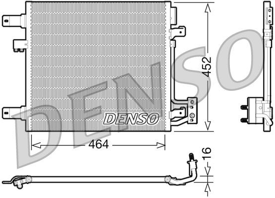 DCN06014 Denso Конденсатор