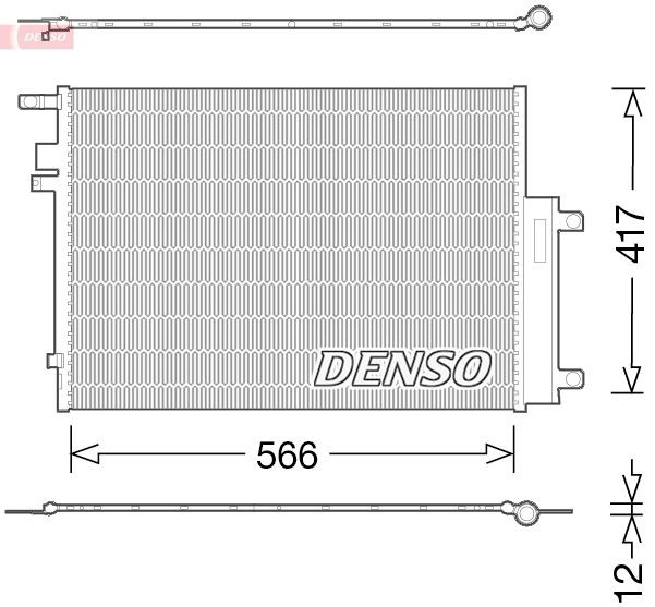 DCN06017 Denso Конденсатор