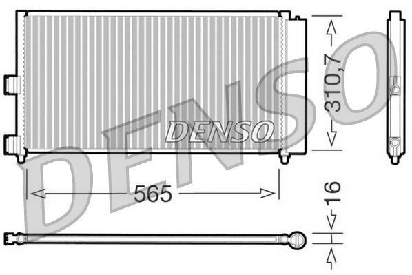 DCN09070 Denso Конденсатор