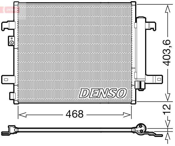 DCN09124 Denso Конденсатор