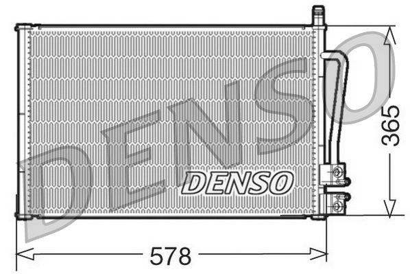 DCN10008 Denso Конденсатор