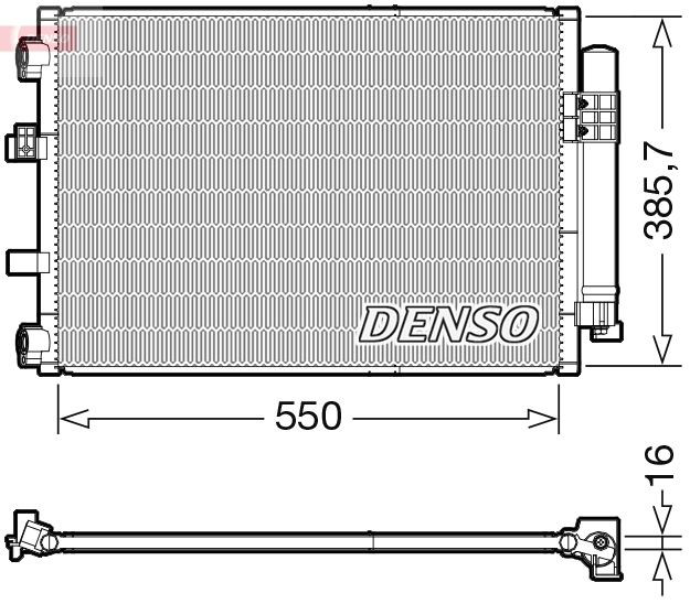 DCN10043 Denso Конденсатор