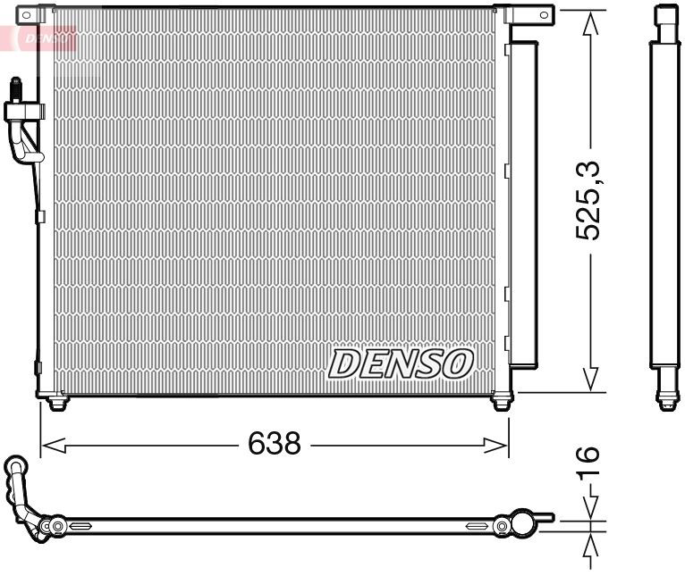 DCN10049 Denso Конденсатор