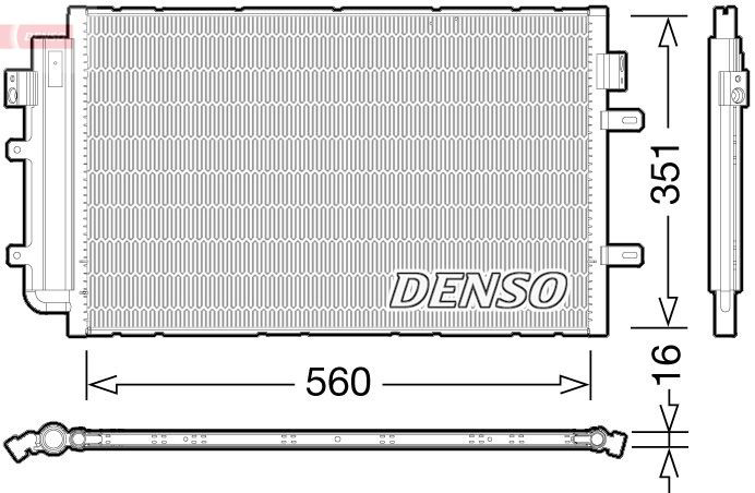 DCN12005 Denso Конденсатор