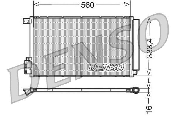 DCN13109 Denso Конденсатор