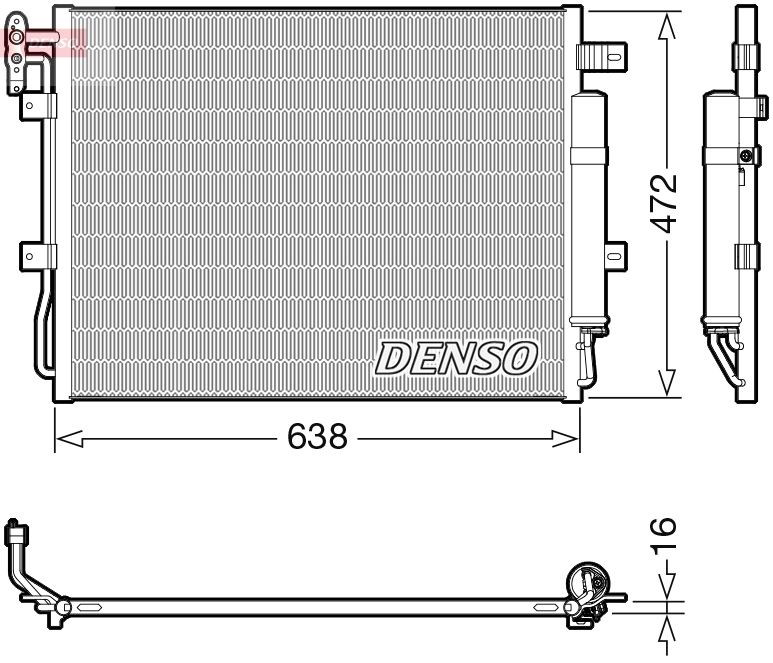 DCN14003 Denso Конденсатор