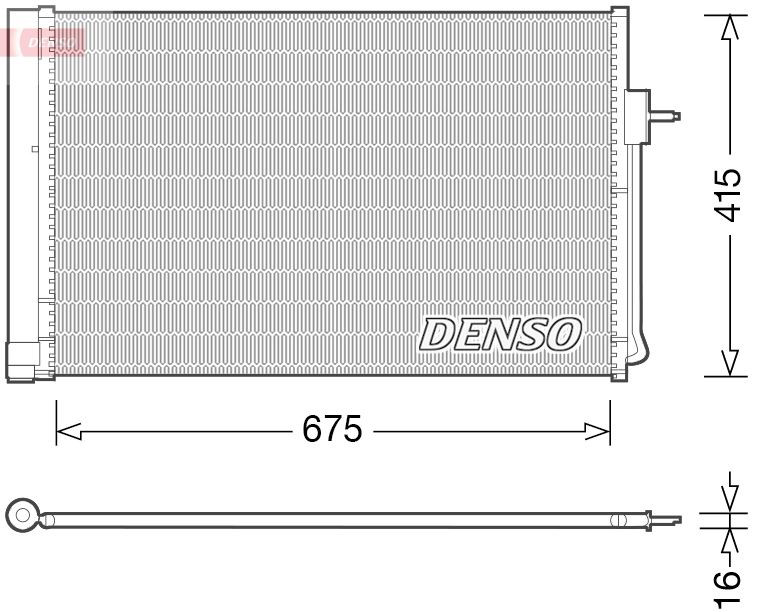DCN15001 Denso Конденсатор