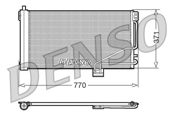 DCN17014 Denso Конденсатор