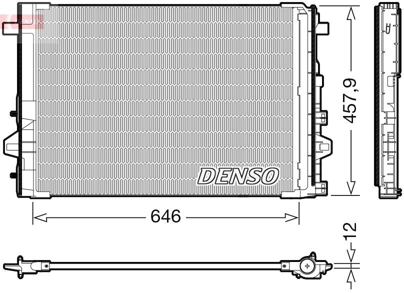DCN17059 Denso Конденсатор