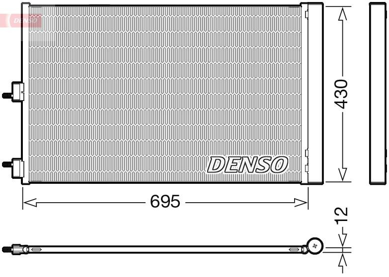 DCN17061 Denso Конденсатор