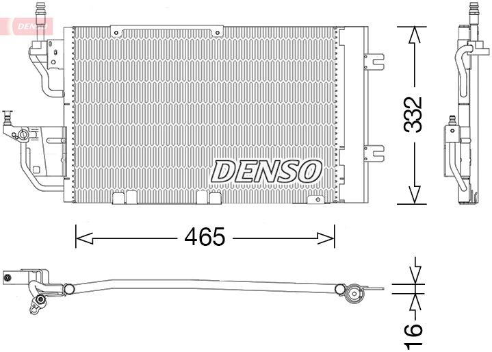 DCN20037 Denso Конденсатор