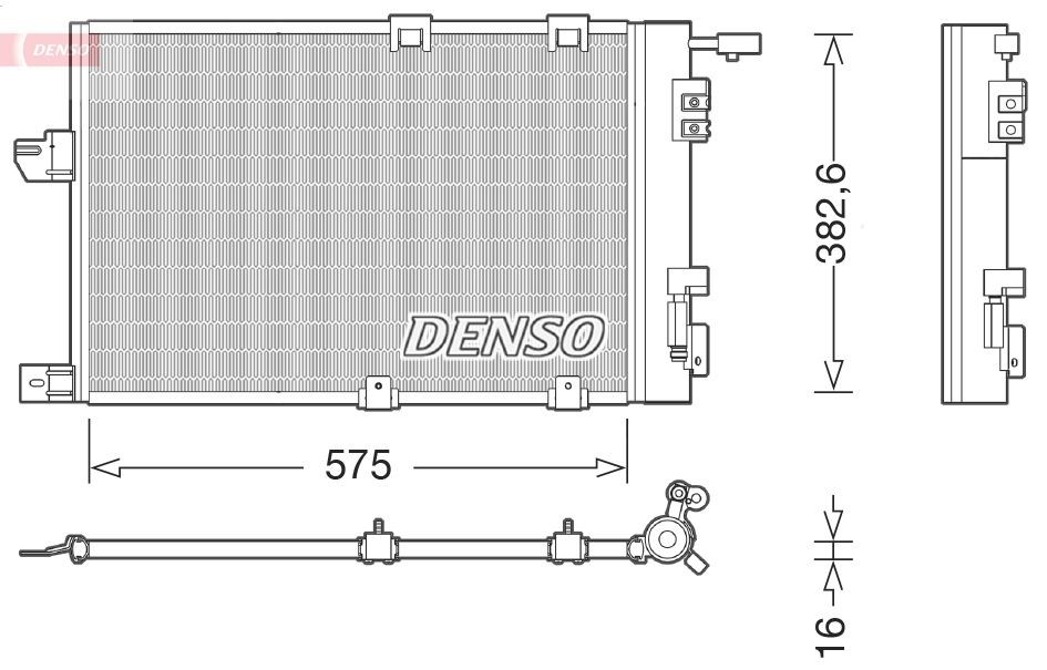 DCN20038 Denso Конденсатор