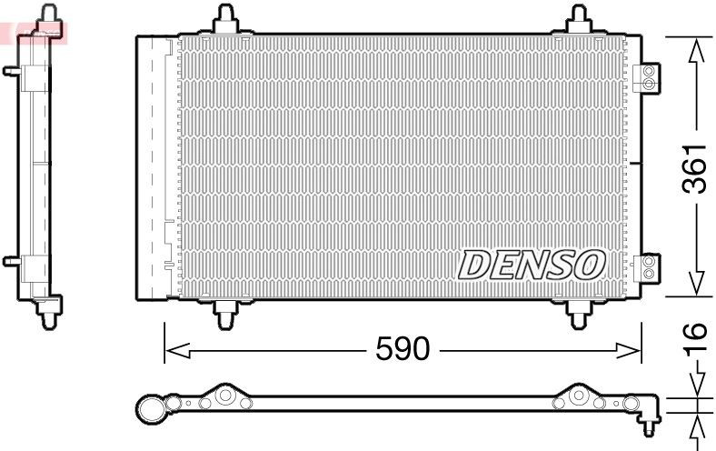 DCN21018 Denso Конденсатор