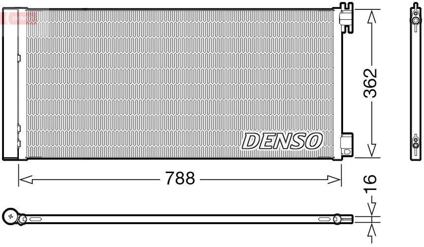 DCN23042 Denso Конденсатор