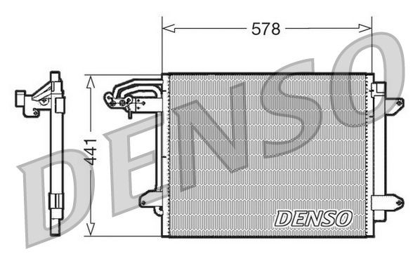 DCN32030 Denso Конденсатор