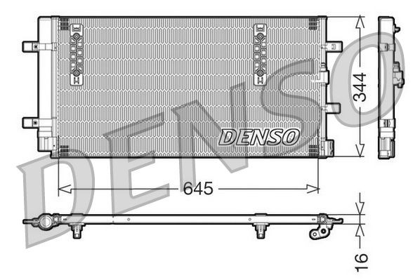 DCN32060 Denso Конденсатор