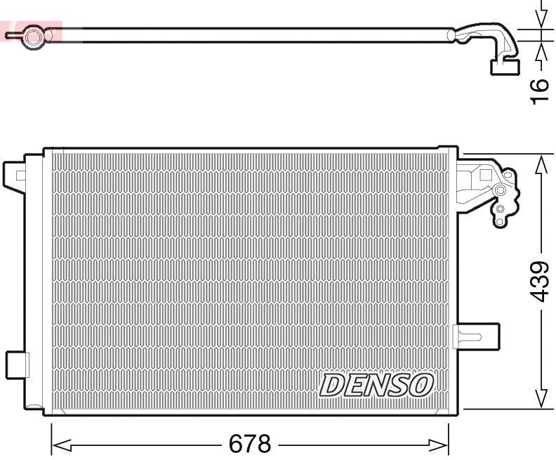 DCN32063 Denso Конденсатор