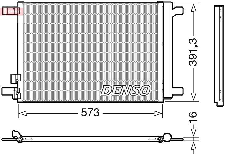DCN32066 Denso Конденсатор
