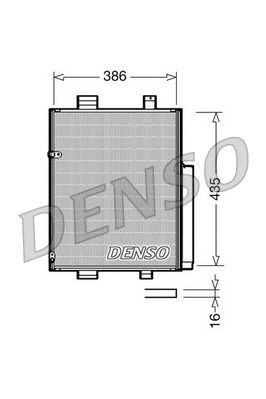 DCN35001 Denso Конденсатор