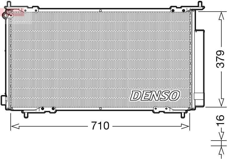 DCN40015 Denso Конденсатор