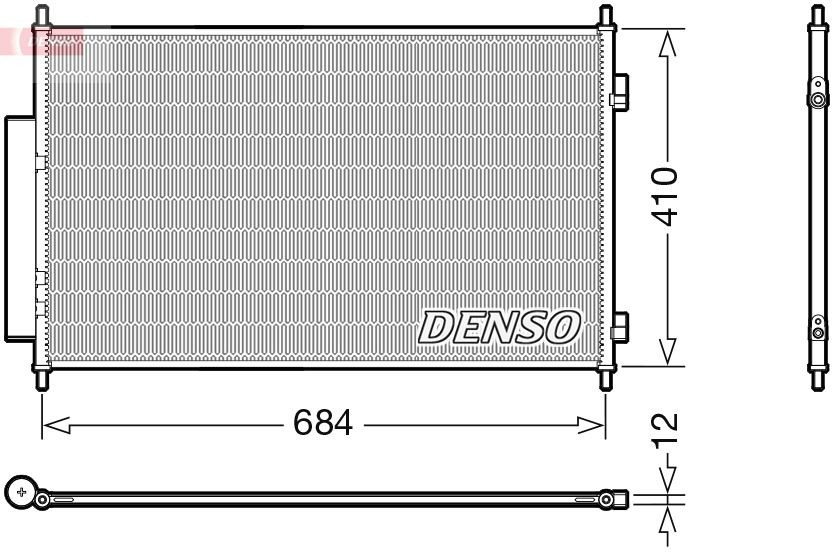 DCN40027 Denso Конденсатор