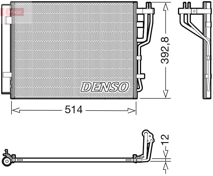 DCN41014 Denso Конденсатор