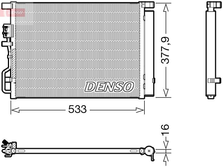 DCN41018 Denso Конденсатор