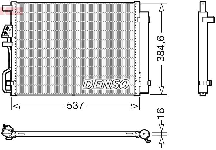 DCN41021 Denso Конденсатор