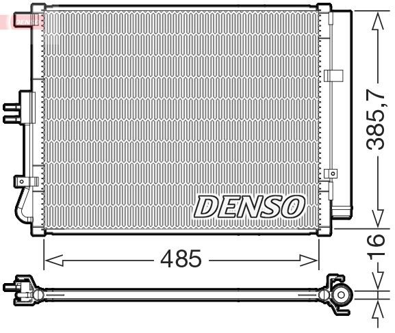 DCN43007 Denso Конденсатор