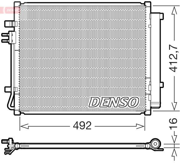 DCN43015 Denso Конденсатор