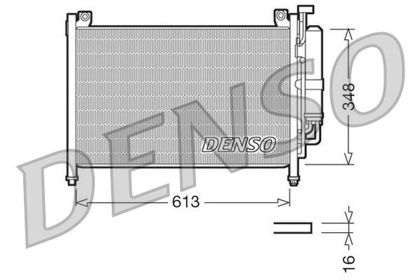 DCN44002 Denso Конденсатор