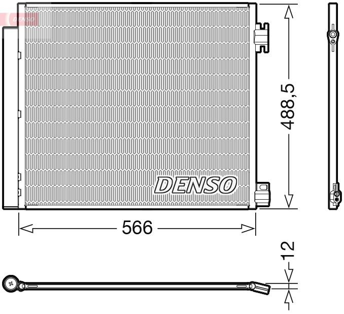 DCN46026 Denso Конденсатор
