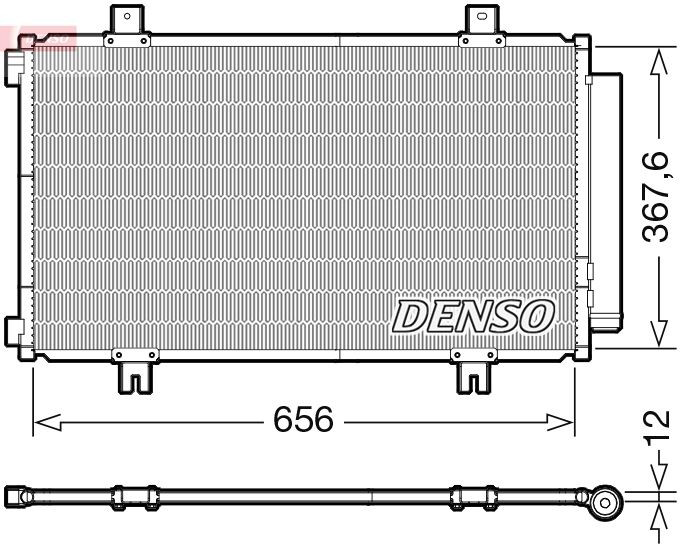 DCN47009 Denso Конденсатор