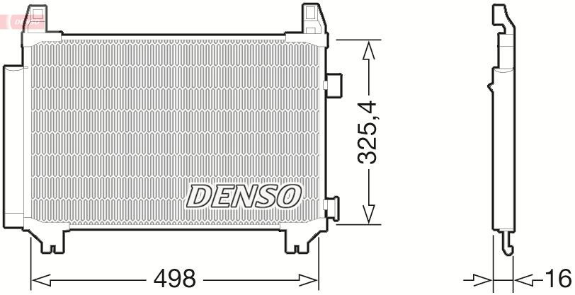 DCN50029 Denso Конденсатор