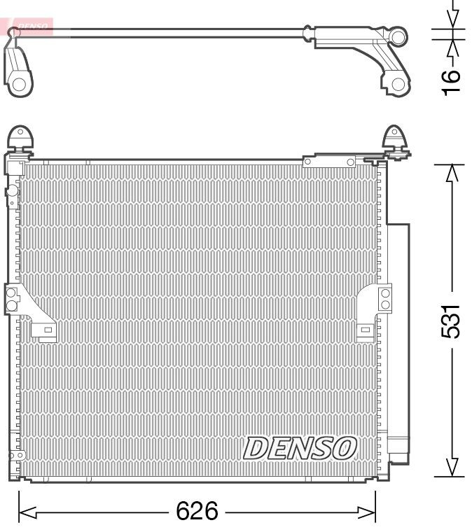 DCN50038 Denso Конденсатор