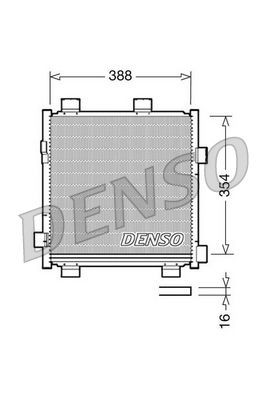 DCN50040 Denso Конденсатор