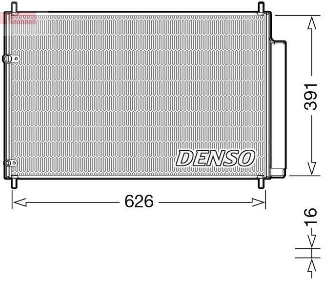DCN50041 Denso Конденсатор