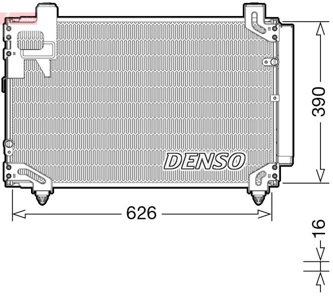 DCN50044 Denso Конденсатор