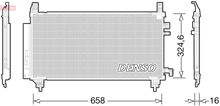 DCN50046 Denso Конденсатор