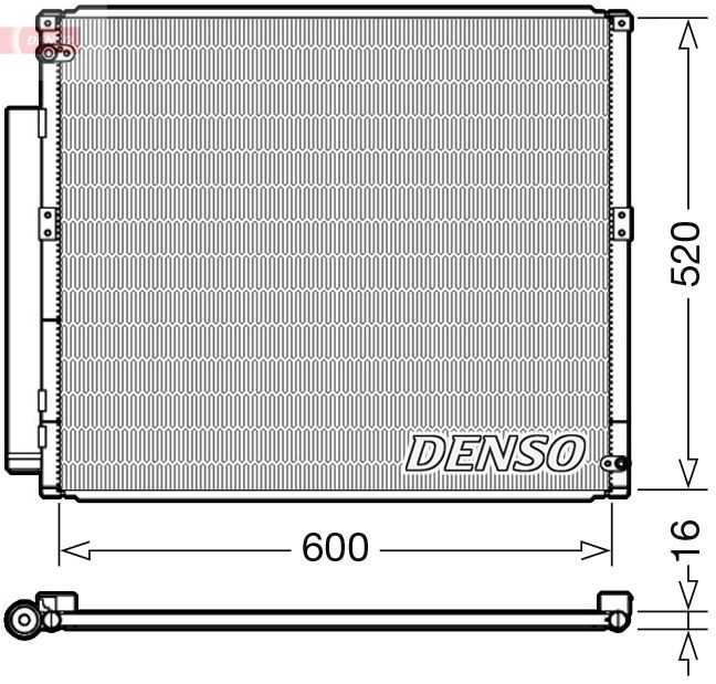DCN50051 Denso Конденсатор