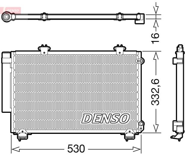 DCN50060 Denso Конденсатор