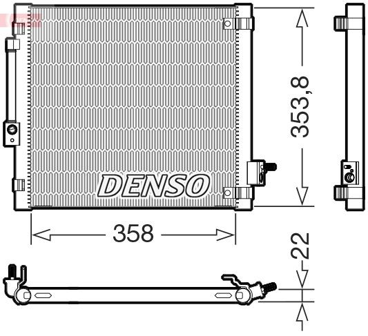 DCN99081 Denso Конденсатор
