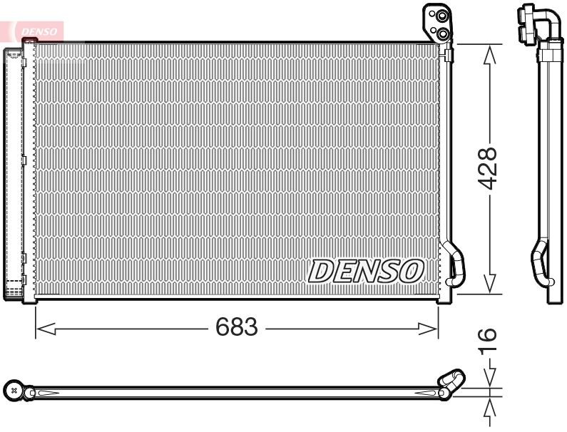 DCN99083 Denso Конденсатор