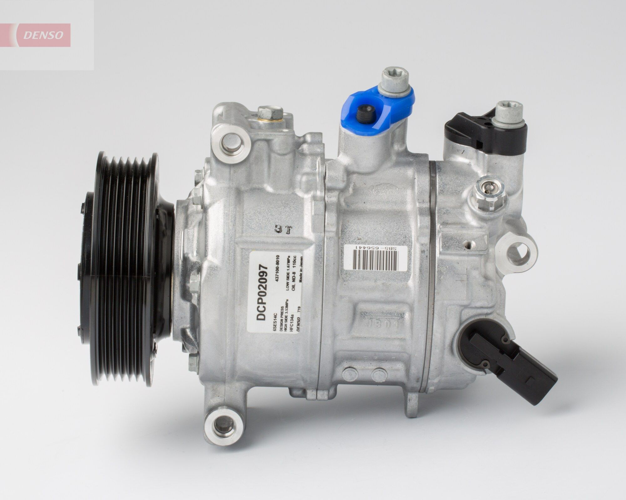 Компресор кондиціонера DCP02097 Denso