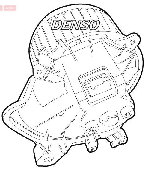 DEA01010 Denso Електромотор пічки