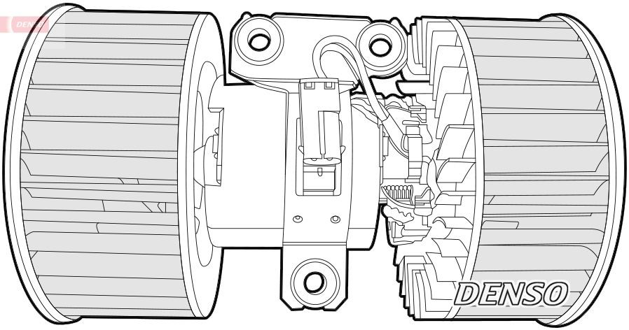 DEA05002 Denso Електромотор пічки